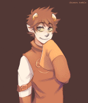 2013 animated fashion fullres glitch ikimaru karkat_vantas smiling_karkat solo trickster_mode rating:Safe score:1 user:Strubi_Nollow
