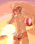 dirk_strider ocean schwarzbrot solo sweet_bro_and_hella_jeff swimsuit rating:Safe score:2 user:sync