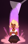 alcohol cocktail_glass crying fefairi roxy_lalonde solo starter_outfit rating:Safe score:12 user:Chocoboo