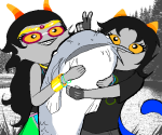 2025 animals bromance feferi_peixes fullres jaggy_lines nepeta_leijon no_hat octopussy sg-s3c starter_outfit rating:Safe score:8 user:Mechanape