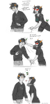 2020 adorabloodthirsty blush comic dragon_cane fullres h4ll3luj4h heart holidaystuck karkat_vantas redrom shipping starter_outfit terezi_pyrope text word_balloon rating:Safe score:5 user:Luxferre