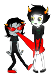 2013 biting fashion_police fullres kanaya_maryam melspontaneus rainbow_drinker redrom shipping starter_outfit terezi_pyrope rating:Safe score:12 user:Jogn_Ehbert