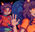 2022 dragon_cane felinedae fullres godtier legislacerator_suit light_aspect panel_redraw terezi_pyrope thief vriska_serket rating:Safe score:5 user:Luxferre
