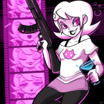 alcohol cover_art drunkenfist roxy_lalonde solo starter_outfit unknown_weapon rating:Safe score:8 user:sync