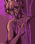 blood gamzee_makara limited_palette paveffer solo trypophobia rating:Safe score:10 user:Nyre