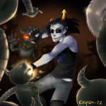 cover_art equius_zahhak erupan solo sparbots strife track_art_contest rating:Safe score:7 user:Nyre