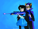 ahab's_crosshairs dress_of_eclectica eridan_ampora jade_harley leesers nuclear_vvessels rating:Safe score:2 user:sync