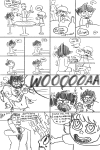alcohol breathalyzer comic grayscale heart homestuckgarden john_egbert musclestuck redrom request roxy_lalonde shipping suit word_balloon rating:Safe score:25 user:sync