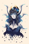 berrycoat crossover fashion flower_crown flowers formal jewelry league_of_legends no_glasses solo vriska_serket rating:Safe score:32 user:Nyre