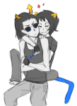 equius_zahhak hug meowrails nepeta_leijon no_hat palerom shipping stunkies rating:Safe score:4 user:ploe