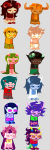 2012 alternians aradia_megido candy cat_hat equius_zahhak eridan_ampora feferi_peixes food freckles gamzee_makara image_manipulation kanaya_maryam karkat_vantas missmoobutt nepeta_leijon smiling_eridan smiling_karkat sollux_captor sprite_mode starter_outfit tavros_nitram terezi_pyrope trickster_mode vriska_serket rating:Safe score:9 user:sync
