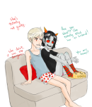 couch dave_strider monoscribbles no_glasses request sitting terezi_pyrope undergarments rating:Safe score:10 user:Chocoboo