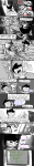 beagle_puss cake claw_hammer comic computer dad grayscale highlight_color john_egbert panel_redraw pickychicken starter_outfit strife word_balloon rating:Safe score:4 user:sync