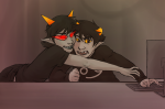 2015 adorabloodthirsty computer fullres karkat_vantas night-of-void redrom shipping starter_outfit terezi_pyrope rating:Safe score:6 user:TDLBallistic