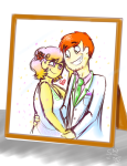 blush facial_hair heart holding_hands hysterical_dame mysteria problem_sleuth problem_sleuth_(adventure) redrom runetarot shipping rating:Safe score:2 user:Edfan32