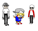 animated au big_bro bro cal_strider dave_strider guidestuck humanized lil_bro lil_cal red_baseball_tee scarvenrot rating:Safe score:1 user:sync