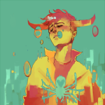 abstract limited_palette solo spiders tavros_nitram yt rating:Safe score:11 user:sync