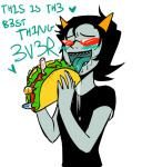 2011 blush casual chalk food fullres licking solo t1mco terezi_pyrope text rating:Safe score:6 user:Chocoboo