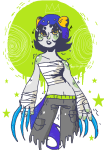 action_claws crown nepeta_leijon solo squibly stars rating:Safe score:6 user:Pie