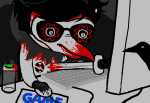 animated au blood computer crows dave_strider game_bro heinoustuck impalement solo rating:Safe score:2 user:sync