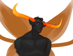 ageswap au body_modification dogslug musclestuck solo tavros_nitram wings_only wip rating:Questionable score:2 user:saigner