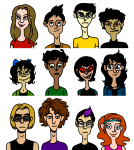 alternians animal_ears aradia_megido equius_zahhak eridan_ampora feferi_peixes gamzee_makara humanized kanaya_maryam karkat_vantas mostlyhazel nepeta_leijon sollux_captor tavros_nitram terezi_pyrope vriska_serket rating:Safe score:3 user:Pie