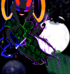 2025 ancestors animated epilepsy_warning iceflower99 image_manipulation jaggy_lines midair pool_cue_wands psionics silhouette solo the_handmaid rating:Safe score:3 user:IceFlower99_(Collen_Flower)