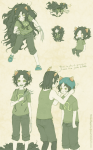 ? action_claws alternate_hair art_dump broken_source equius_zahhak meowrails nepeta_leijon no_coat no_hat skrlt starter_outfit text rating:Safe score:10 user:sync