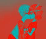 chibi-chiaki coolkids dave_strider kiss limited_palette redrom shipping terezi_pyrope rating:Safe score:0 user:Pie