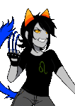 action_claws animated nepeta_leijon no_hat playbunny solo talksprite transparent rating:Safe score:1 user:Chocoboo
