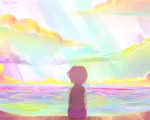 back_angle clouds ikimaru land_of_light_and_rain rose_lalonde solo rating:Safe score:12 user:PetraCore
