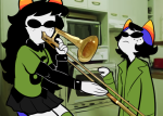 1s_th1s_you 2014 cat_hat crossover dancestors freckles fullres glasses_added image_manipulation instrument leijons meme meulin_leijon nepeta_leijon starter_outfit when_mama_isn't_home zamii070 rating:Safe score:23 user:Edfan32