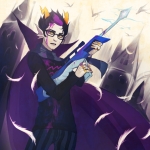 ahab's_crosshairs angel blood cover_art eridan_ampora huge land_of_wrath_and_angels snowytown solo rating:Safe score:18 user:sync