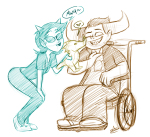 dragonfly heart limited_palette loscomicos redrom scalemates shipping sketch tavros_nitram terezi_pyrope wheelchair word_balloon rating:Safe score:4 user:sync