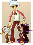 artist_collaboration broken_source dave_strider dream_ghost freckles gamzee_makara jahz pootles red_baseball_tee size_difference tavros_nitram rating:Safe score:3 user:sync
