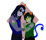body_modification diamond equius_zahhak meowrails nepeta_leijon no_hat palemarried palerom shipping zodiac_symbol rating:Safe score:2 user:LonelyCoast