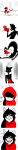 animalstuck bec_noir comic crossover dogtier highlight_color jack_noir jade_harley little_red_riding_hood rotten-tears rating:Safe score:12 user:Chocoboo