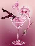 alcohol cocktail_glass inexact_source rainbowsqueeze roxy_lalonde solo rating:Questionable score:11 user:kateconnors
