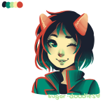 headshot limited_palette nepeta_leijon no_hat request solo sugar-doodles rating:Safe score:12 user:Chocoboo