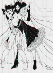 casual dancestors fashion grayscale kanaya_maryam maryams porrim_maryam schouher rating:Safe score:9 user:Elfaleon