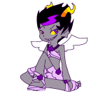crossdressing crossover eridan_ampora gainax panty_and_stocking solo rating:Safe score:0 user:sync