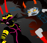 2025 ancestors animated aranea_serket blood body_modification dancestors frigiddoctoratus fullres her_imperious_condescension jaggy_lines mindfang_dress no_glasses pastiche ring_of_life silhouette starter_outfit strife text rating:Safe score:9 user:Doc_(frigidDoctoratus)