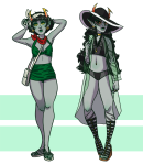 2014 body_modification dancestors fashion fullres hat kanaya_maryam maryams porrim_maryam summer swimsuit yoccu rating:Safe score:12 user:Chocoboo