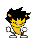 animated karkat_vantas meme peanut_butter_jelly_time solo squirrel245 this_is_stupid wut rating:Safe score:7 user:Pie
