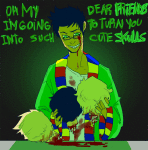 alpha_kids animated blood cairo_overcoat decapitation dirk_strider epilepsy_warning gore jake_english jane_crocker my-friend-the-frog roxy_lalonde rating:Safe score:9 user:Pie