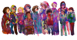 alternians aradia_megido equius_zahhak eridan_ampora feferi_peixes gamzee_makara humanized kanaya_maryam karkat_vantas natural-gas nepeta_leijon sollux_captor tavros_nitram terezi_pyrope vriska_serket winter rating:Safe score:2 user:Nyre
