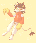 cc karkat_vantas pawfeet smiling_karkat solo trickster_mode troll_tail rating:Safe score:2 user:nobooks