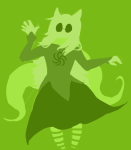 dogtier godtier jade_harley monochrome solo stridork witch rating:Safe score:1 user:sync