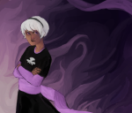 arms_crossed black_squiddle_dress broken_source rose_lalonde solo rating:Safe score:1 user:sync