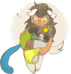 deleted_source dogtail dogtier hug jade_harley nepeta_leijon no_hat olive_garden redrom request shipping sleeping yt rating:Safe score:6 user:sync